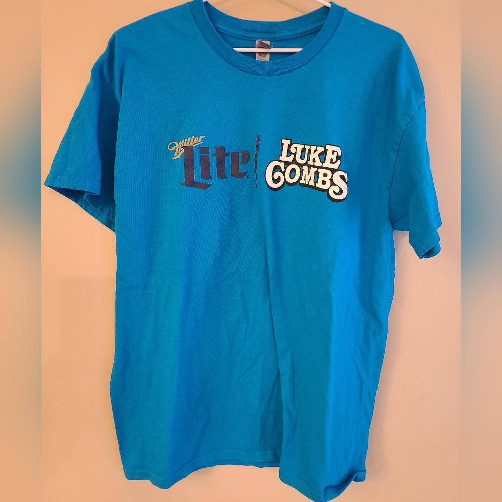 Luke Combs (Miller lite) Tee EUC.